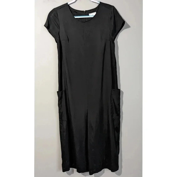 Universal Standard for J. Crew Cupro Wide Leg Jumpsuit - Picture 3 of 10